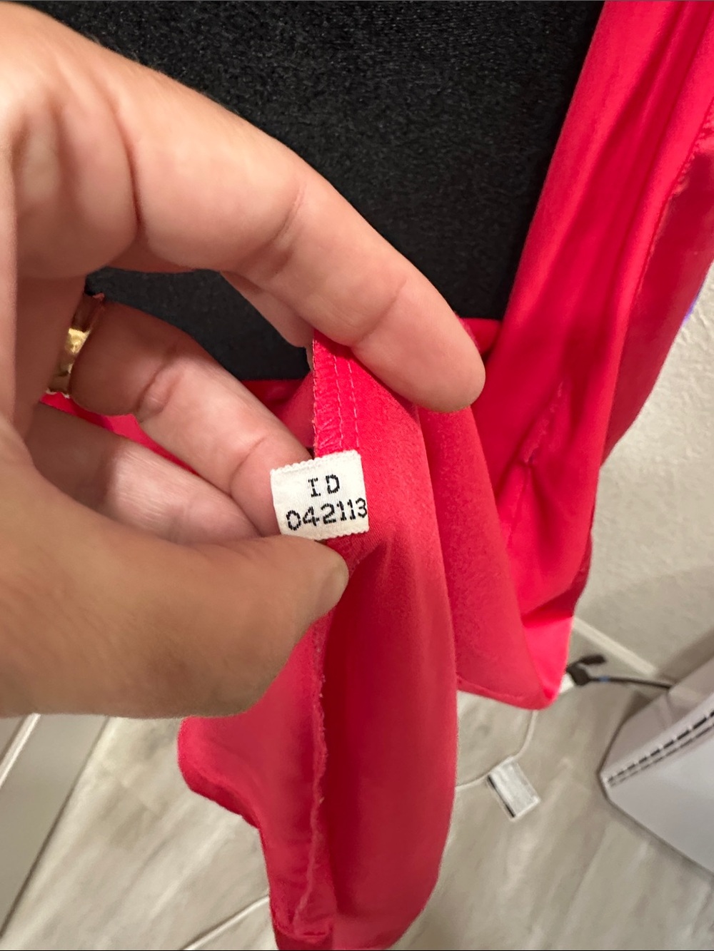 Victoria's Secret Gild Label Pink Satin Robe with Purple Trim M/L - Picture 11 of 15